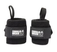 Gorilla Wear Wrist Wraps Basic - Noir - Accessoire de bodybuilding et de fitness