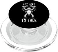 Gorilla Workout n'est pas là pour parler de Funny Gorilla Gym PopSockets PopGrip pour MagSafe