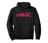 Gorillaz Brush Logo Pink Sweat à Capuche