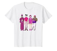 Gorillaz Cracker Island Group T-Shirt, Enfant, Blanc, 8 Ans