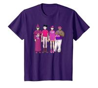 Gorillaz Cracker Island Group T-Shirt, Enfant, Violet, 12 Ans