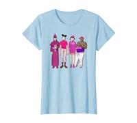 Gorillaz Cracker Island Group T-Shirt, Femme, Bleu Céleste, XL