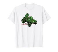 Gorillaz Geep Logo Reverse T-Shirt, Homme, Blanc, M