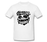 Gorillaz - T-Shirt - Manches Courtes - Homme - - M,0blanc,M,0blanc,multicolore