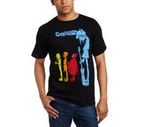 Gorillaz - T-Shirt - Manches Courtes - Homme, Noir, M,Noir