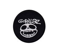Gorillaz Virtual Band Round Écusson Patch en fer brodé sur accessoire