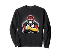 Gorille Allemand Fort - Drapeau Allemand Sweatshirt