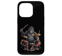 Gorille Baguettes de Batterie Batteur Drummer Drums Enfant Coque pour iPhone 13 Pro