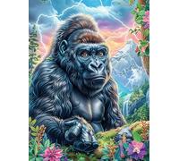 Gorille de forêt Puzzles 300 Pièces pour Adultes Educa Challenge Créatif Difficile 3D Qualité Supérieure Décoration Moderne Relaxation Cadeau 300 PCS