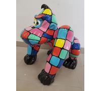 Gorille Designer Statue Statues Modernes Décoration Statues Déco Jardin Nouveau