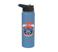 Gorille méditation paix calme force expressive harmonie Stainless Steel Insulated Water Bottle