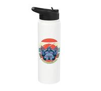 Gorille méditation paix calme force expressive harmonie Stainless Steel Insulated Water Bottle