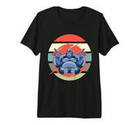 Gorille méditation Paix Calme Force Expressive Harmonie T-Shirt Haut de Gamme
