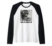 Gorille, No Planet B, Protection de l'environnement, Gorille Manche Raglan