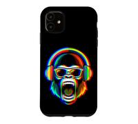 Gorille Pop Art, Design, DJ, Humour, Music et Street Art Coque pour iPhone 11