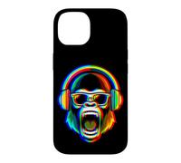 Gorille Pop Art, Design, DJ, Humour, Music et Street Art Coque pour iPhone 14