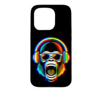 Gorille Pop Art, Design, DJ, Humour, Music et Street Art Coque pour iPhone 15 Pro