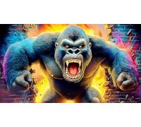 Gorille Puzzle 1000 pièces Educa Divertissement créatif Décoration Intérieure Jeu éduchatif Challenge Toy pour Adultes & Enfants des 14 Ans 75x50cm/1000pcs