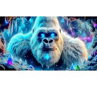 Gorille Puzzle 1000 pièces Educa Jeu D'Intelligence Décoration Intérieure Jeu éduchatif Challenge Toy pour Adultes & Enfants des 14 Ans 38x52cm/1000pcs