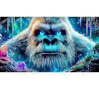 Gorille Puzzle 1000 pièces Educa Jouet en Bois Cadeau Unique De l'art Décoration Jeu éducatif Challenge Toy pour Adultes & Enfants des 14 Ans gorille38x52cm/1000pcs