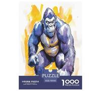 Gorille Puzzle 1000 Pièces Educa Jouet en Bois Cadeau Unique Décoration Intérieure Jeu Éduchatif Challenge Toy Adultes & Enfants des 14 Ans 70x50cm/1000pcs