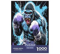 Gorille Puzzle 1000 Pièces Educa Jouet en Bois Divertissement Créatif De l'art De La Décoration Jeu Éduchatif Challenge Toy pour Adultes Et Enfants À Partir De 12 Ans 70x50cm/1000pcs