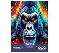 Gorille Puzzle 1000 Pièces Educa Jouet en Bois Divertissement Créatif De l'art De La Décoration Jeu ÉduChatif Challenge Toy Adultes & Enfants des 14 Ans 38x26cm/1000pcs