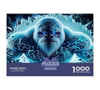 Gorille Puzzle 1000 Pièces Jouet Cadeau Unique Décoration Intérieure Jeu Éducatif Challenge Toy Adultes & Enfants des 14 Ans 70x50cm/1000pcs