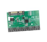 Gorise Adaptateur HUB 6 Gbit/s SATA 3.0 1 à 5 ports répartiteurs, convertisseur, multiplicateur PM, sélecteur de ports JMB575