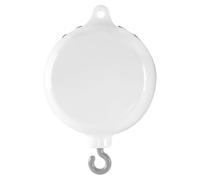 Gorise Boîte à musique mobile pour lit, moteur mobile, boîte à musique rotative avec 3 volumes réglables, 12 berceuses, arrêt automatique après 25 minutes