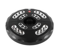 Gorise Lampe Parapluie Rechargeable USB 400 Lumens, 28 Lampes De Jardin Étanches Avec Batterie 2200 MAh, 3 Modes Et Clip Réglable Pour Camping, Plage, Terrasse (blanc)