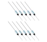 Gorise Lot de 10 fusibles thermiques métalliques SF169E 10 A 250 V, 172 degrés, avec cosse à sertir GT-1, gaine en fibre de verre et silicone pour appareils électroménagers