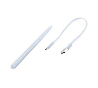 Gorise Stylet pour iOS 2018-2025, charge rapide USB-C, précision de pixel 0,1 mm, sensibilité à l'inclinaison, iOS 11, 10, 9, 8, 7e génération, Pro, Air, Mini 5, 6, gris