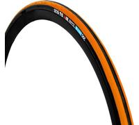GORIX Pneu de vélo de Route 700×23C 25C 28C 32c 35c Vélo (Gtoair) (Noir × Orange, 700×25c)