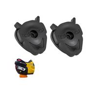 GORIX SIDI Chaussures Talon en Caoutchouc Ensemble vélo de Route vélo Triathlon (édition Mondiale) (GX-Heel)(Noir)