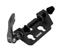 GORIX vélo Fourche Montage Support présentoir Voiture Transporteur Stockage Camion Route Montagne vélo (SJ-8016) (Noir Mat)