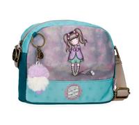 Gorjuss A Whispered Key Sac à bandoulière Multicolore 20,5 x 16,5 x 6 cm Nylon, Multicolore, Talla única, Bandoulière