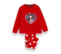 GORJUSS Santoro Pyjama d'hiver pour fille Motif Corel Finding My Way, Framboise, 8