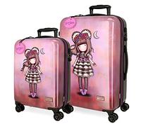Gorjuss Valise Frida Rose, Rose, Taille Unique, Ensemble de valises