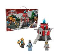 GORMITI - Ensemble de Construction Tour avec Mini Personnage Inclus, la Tour des éléments, 280 pièces, pour Enfants à partir de 4 Ans, Jeux précieux