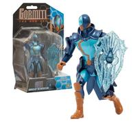 Gormiti, Figurine articulée 15 cm, Gormiti avec Arme, Modèle Eau - AQU, pour Les Enfants à partir de 4 Ans, GRV204