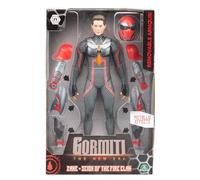 Gormiti, Figurine articulée 27 cm, Scion avec Armure, Modèle Feu - Zane, pour Les Enfants à partir de 4 Ans, GRV034