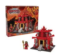 GORMITI - Jeu de Constructions Feu avec Mini Personnage Inclus, La Forteresse Flamme, 280 pièces, pour Enfants à partir de 4 Ans, Jeux Précieux