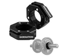 GORNATION Clips Magnétiques pour Barre, Colliers d’Haltères 50mm, Clips de Barre pour Haltérophilie, Musculation & Cross Fitness, Colliers de Serrage Rapide pour Haltères Olympiques, Set de 2