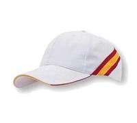 GORRA BLANC BANDERA D'ESPAGNE REGULABLE PADEL GOLF
