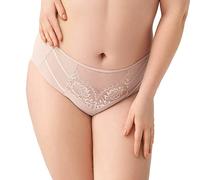 Gorsenia Culotte Slip Classique Taille Haute K497/1 Paradise, Beige,XL