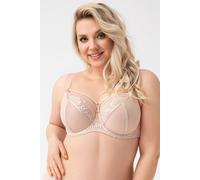Gorsenia Femme Soutien-Gorge Non-Rembourré Tulle K496 Paradise, Beige,90H
