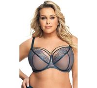 Gorsenia Femme Soutien-Gorge Non-Rembourré Tulle K496 Paradise, Vert,95D