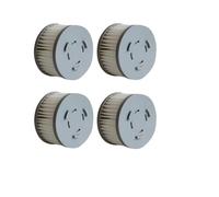 GORZAQFOR Filtres Compatibles for Aspirateurs Jimmy JV85, JV85 Pro, H9 Pro, A6/A7/A8, Éléments Filtrants