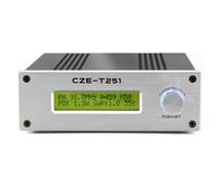 GOSER Émetteur de Diffusion FM à Longue Couverture CZE-T251 25 W 25 Watts pour Les Équipements de Station de Radio D'Église de Voiture